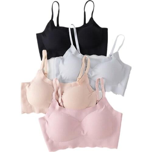 3PCS Sexy Brassiere Active Push Up Bra Seamless Bras For Women Female Underwear Full Cup Comfortable Bralette XXL Size Lingerie