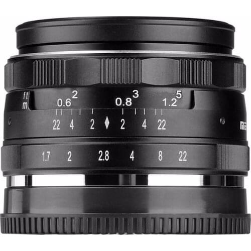 4/3-35-1.7 35mm f1.7 Large Aperture Manual Focus lens for Olympus for Panasonic M4/3 GX85 GH5 FZ280 FZ300 G85 GH4 GH5S E-M5 II