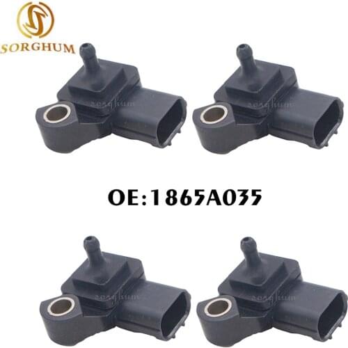 4PCS 1865A035 079800-7790 Map Sensor for Mitsubishi Pajero Montero Shogun Sport Challenger Pickup Triton L200 4M41 4D56 1865A035