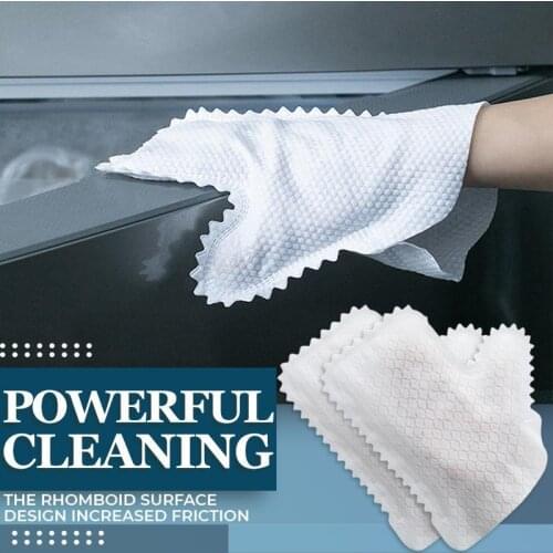 5/10/20pcs Fish Scale Cleaning Duster Gloves for household cleaning window grooves glass kitchenware floor desk dropshipping