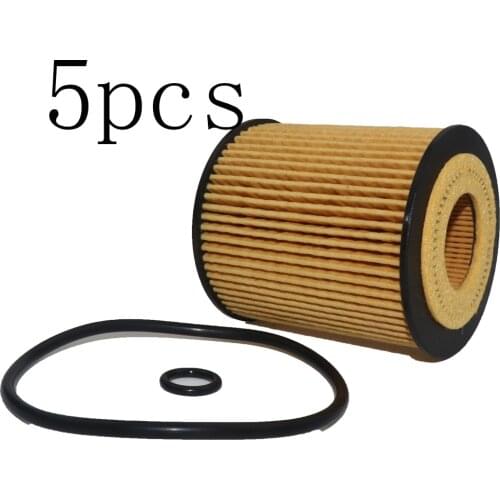 5pcs Car Oil Filter 1S7J 6744 BA FIT FOR FORD GALAXY (WM) 2005 2006 2007 2008 2009 2010 2011 2012 2013 2014 2015
