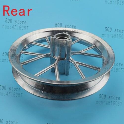 Free shipping Rear wheel rim 12 1/2x2.75 wheel hub use 12 1/2x2.75tire for Dirt Bike 43CC 47CC 49CC Mini Moto E-Scooter