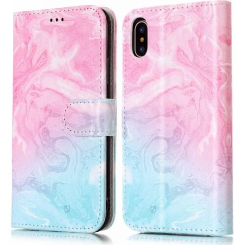 Card Slot Case Stand Frame For iPhone X XS XR 11 Pro Max SE 2020 8 7 Plus 6 6S 5 5S Lovely Azale Butterfly Capa Flip Fundas P01G