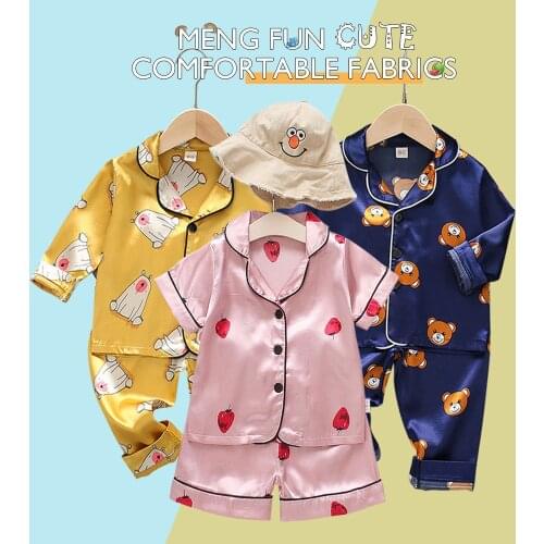 Baby Pajama Babies Sleepwear Pyjama Bebe Home and Sleep Clothes Pajamas for Children Sleepwear for Newborns Negligee Baby Girl