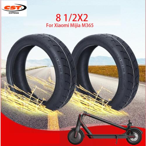 Upgraded CST For Xiaomi Mijia M365 Scooter Tires 8 1/2x2 Electric Scooter Inflation Tyres Camera Durable Replacement Inner Tube