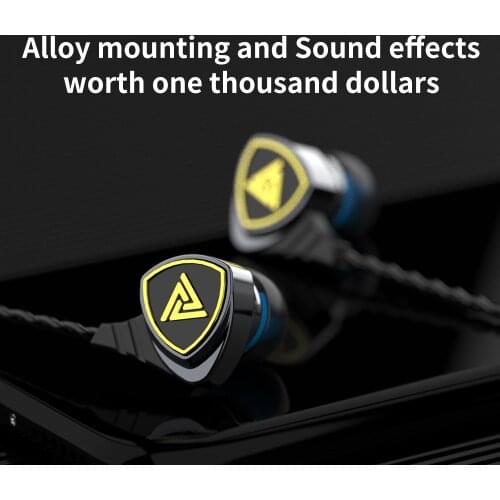 3.5mm Wired Moving Coil Ergonomic In-Ear Stereo HiFi Earphone Sport Heavy Bass HD call 3.5mm Earphone