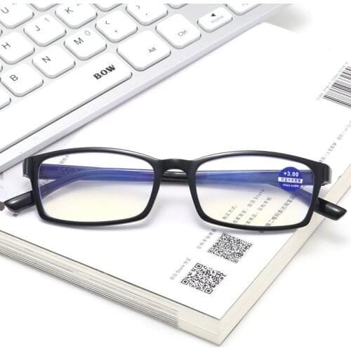 New 2020 Blu-ray Reading Glasses Classic Retro Men Optical Prescription Glasses Fashion Design Ladies Reading Glasses 1.5