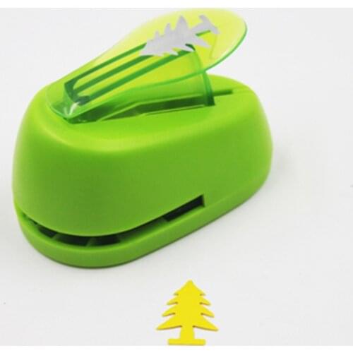 1 inch Pinaster shaped punch craft pine tree design hole puncher for scrapbooking Kids scrapbook paper cutter Embossing machine
