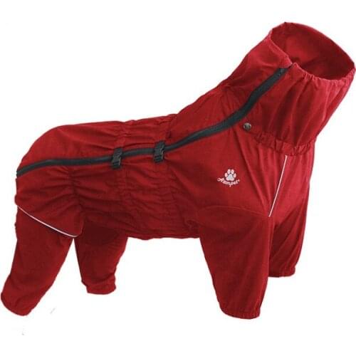 Popular new outdoor pet clothes spring and summer dog four legged raincoat pet raincoat