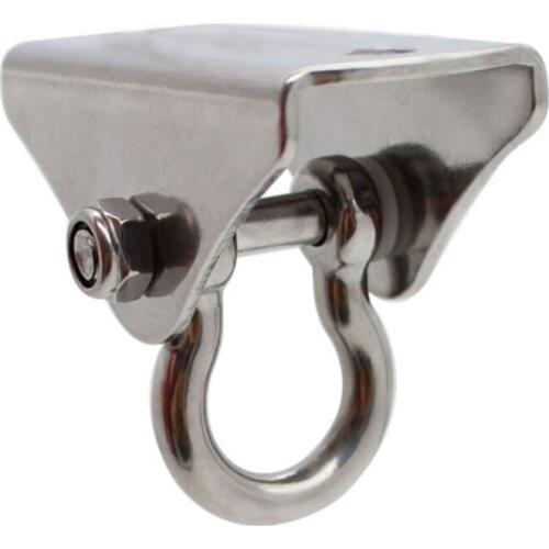 Stainless Steel Bow Buckle Suspension Plate Yoga Sandbag Hammock Fixed Plate Swing Chair Accessories