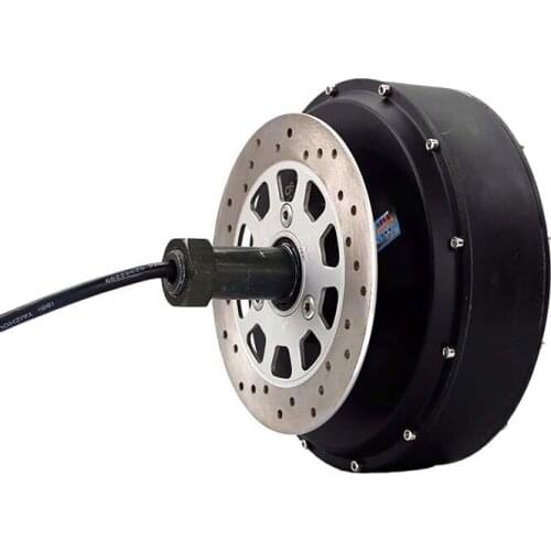 QSMOTOR 260 3000W 40H V4 Low Speed E-Car Hub Motor For Electric Vehicle ATV UGV Golfcart