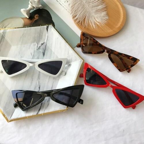 Ladies Cat Eye Sunglasses 2021 Summer Shades Brand Designer Fashion Small Frame Outdoors Sun Glasses for Female Trend Glasees