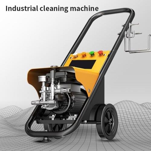 Commercial/Household Car Washing Machine 3100W Copper Motor Industrial High Pressure Water Pump Big Wheels Cleaner Auto Tools