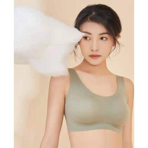 Xiaomi Instant Me One Size Tank Top Style Latex Sponge Cup Bra Antibacterial Brassiere Women Lingerie Bralette Sports Underwear