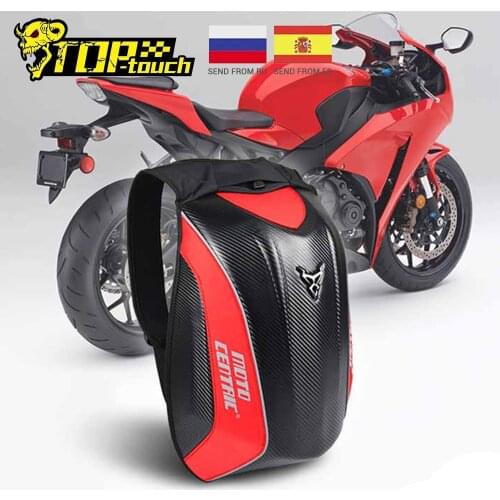 Motorcycle Backpack Waterproof Motorbike Helmet Motos Bag Carbon Fiber Moto Touring Luggage High Capacity Motocross Bike Bag