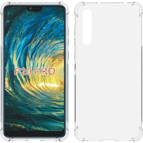 Air Bumper Cover Case for Huawei P20 Pro CLT-L04 CLT-L09 CLT-L29 6.1 in Back Clear Phone Shell Soft TPU Protection Guard