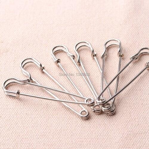 10pcs/lot12cm/7cm/5cm nickel color color Brooch Safety Pins label pins for Women Decoration for Earring