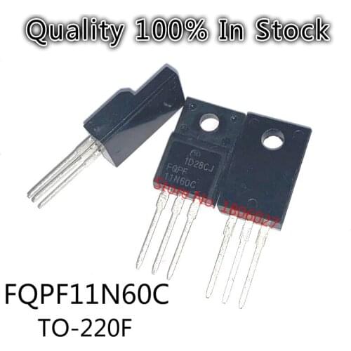 10pcs/lot FQPF11N60C 11N60 Field Effect Transistor TO-220