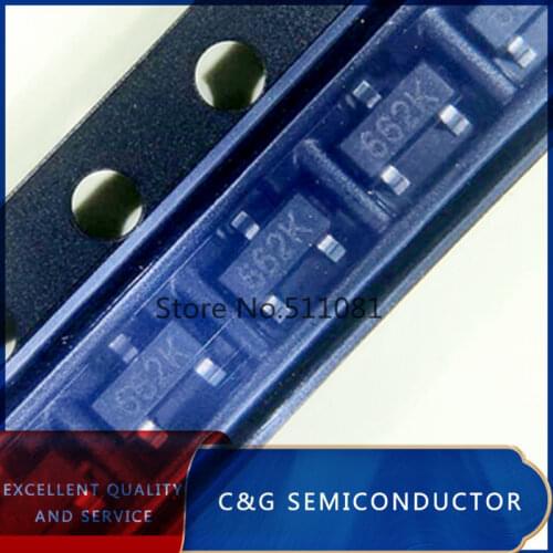 100PCS XC6206P332MR SOT-23 SOT XC6206P332 SOT23 XC6206 SMD(662K) 3.3V/0.5A