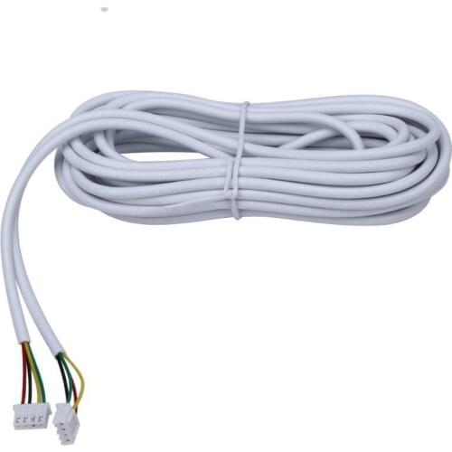 15M 20M 30M 50M AVVR 4*0.12 4 Wire Copper Line for Video Intercom Color Video Door Phone Doorbell Wired Intercom Cable