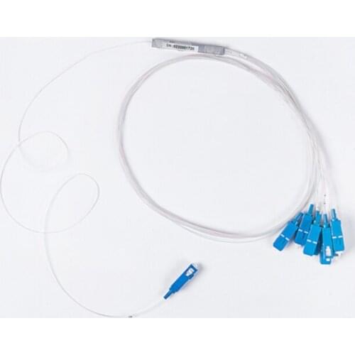 1X8 FTTH Fiber Optic Splitter PLC Optical Coupler 1X8 MINI micro 0.9 optical splitter 5pcs/lots