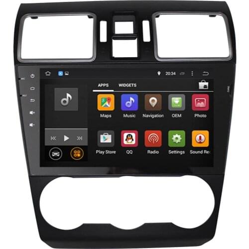 9" Octa Core Steering Wheel Multimedia GPS Navigation Head Unit Android 9.0 Car Radio Player For Subaru Forester 2015-2019