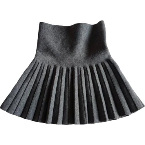 2020 Baby Girl Christmas Skirts Casual Mini Pleated Kids Clothes Princess Tutu Skirt 5 Colors Chirldren Clothes 6M-14 years