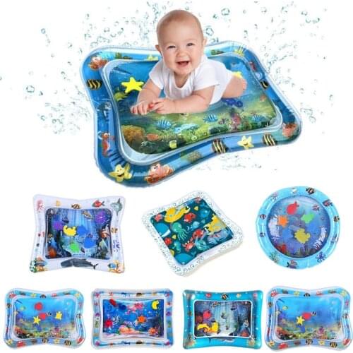 Creative Baby Water Mat Inflatable Patted Pad Cushion Infant Toddler Water Play Mat for Children Education Developing Baby Toys