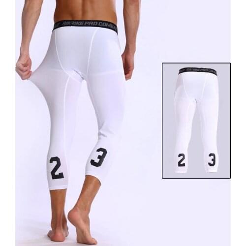 Compression Running Tights Men Sports Leggings Sportswear bodybuilding Tights Man Jogger Fitness Gym Basketball Sweatpants
