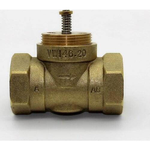 Brass two-way valve DN20 Electric Thermal Actuator valve