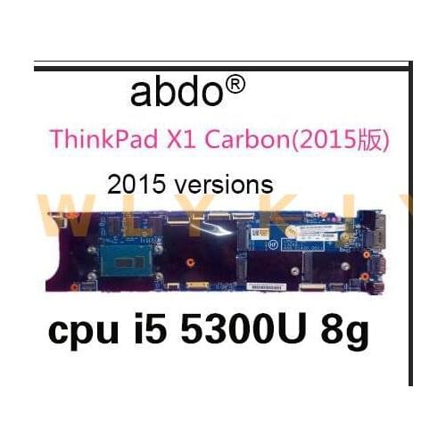 For Lenovo ThinkPad X1 x1c notebook PC motherboard LMQ-2 MB 13268-1 I5 5300U 8G Quality assurance 100% Test OK