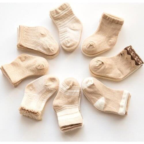 3 Pairs/lot 0 To 3 Years Old Baby Socks Boneless Thin Breathable Mesh Organic Colored Cotton Newborn Spring Summer Sock Dropship