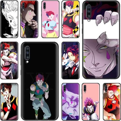 SIlicone Case For Samsung Galaxy A51 A71 5G A80 A70 A70s A50 A50s A40 A30 A20 A10 A21s TPU Cover Hisoka Hunter Anime