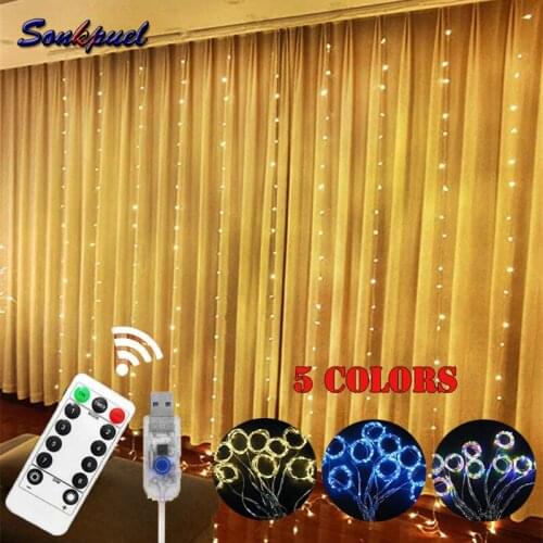 Светодиодные гирлянды-фонари Sonkpuel China At AliExpress