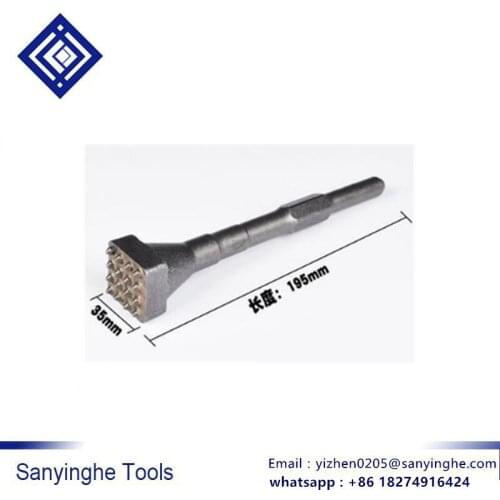 1 piece Professional kilo spanner alloy integrated electric hammer drill flower hammer chisel head