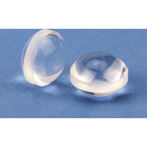 18mm K9 Optical Glass Focal Length 13mm Double Convex Lens Magnifying Lenses Optics Element Condensing Lens 2PCS Biconvex Lentes