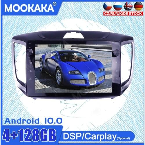 4+128G Android10 Touch Screen For Hyundai ix25 2015-2018 Car GPS IPS Car Multimedia Tesla Player Head Unit Audio Radio Navigtion