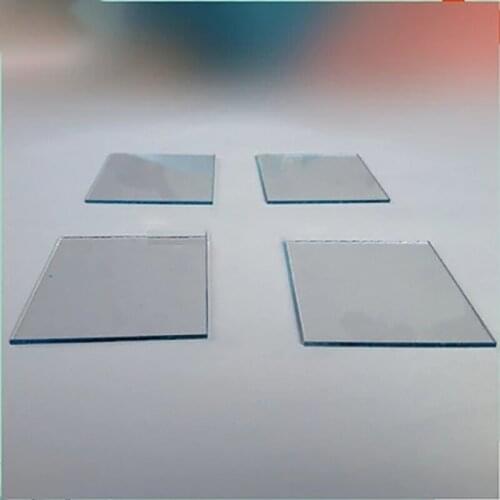 50x50x1.1mm 10 ohm/sq 50pcs Lab Transparent Conductive Indium Tin Oxide ITO Glass fast shipping