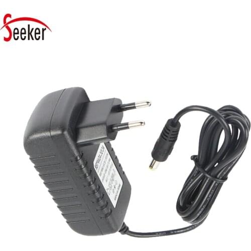 Free Shipping EU Plug Wall Amount 100V-240V DC 12V 2A Power Adapter for CCTV DVR Cameras and LED strip with Instruction Light