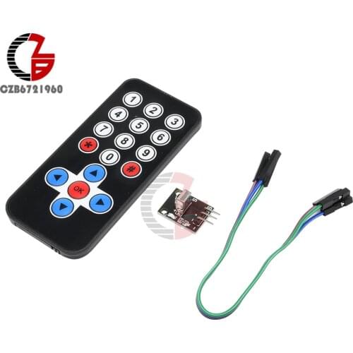 HX1838 Wireless Infrared IR Remote Control Module HX1838 High Sensitivity Sensor Controller DIY Kit for Arduino Raspberry Pi