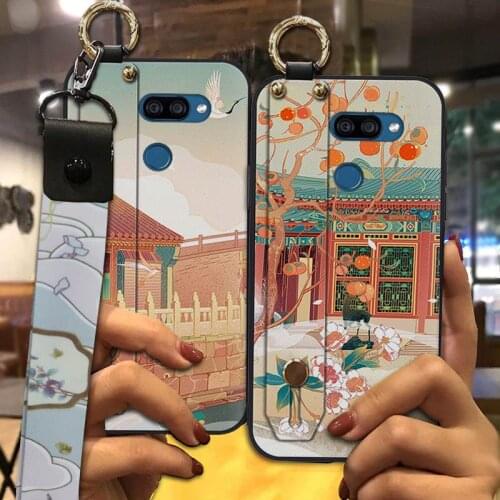 Cute Silicone Soft Case Delicate Painted Chinese Style Phone Case For LG K40S New Arrival Anti-knock Fashion Design Cover