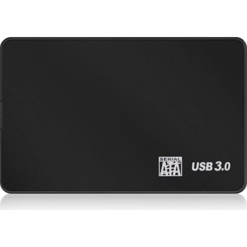 TISHRIC 2.5 inch HDD Case USB 3 Hard Drive Enclosure SSD Box Hard Disk Case Sata to USB 3.0 HDD Box Optibay Caddy 2.5 Sata