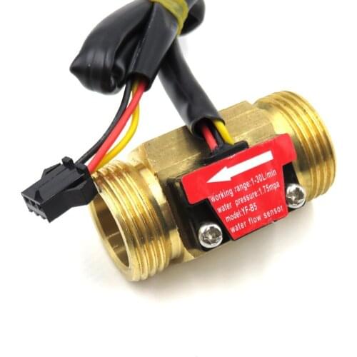 G1/2 Inch Water Flow Hall Sensor Switch Flow Meter For Industrial turbine flowmeter water flow sensor