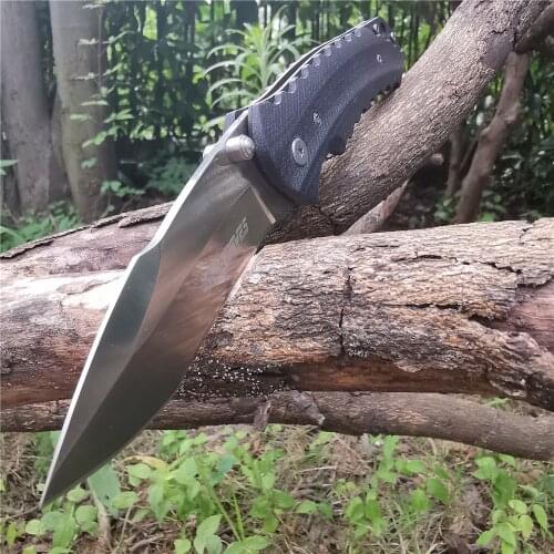 Pocket Knife Folding 3.5 Inch 8CR13MOV Stainless Tanto Blade Knives Good for Hunting Camping Survival Outdoor and Everyday Carry