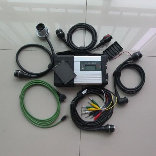 2020 super mb star c5 multiplexer with five cables with ssd 360 gb super 2020.12 newest software 12v 24v diagnose tool