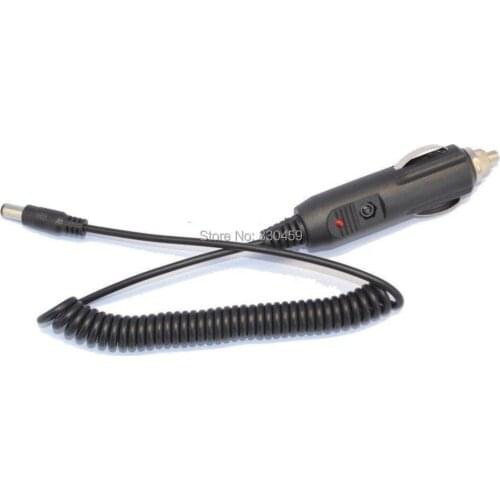 New 12V DC Car Charger Cable for BaoFeng bf-uvb2 UV-8hx TYT TH-F8 kg uvd1p tf-q5 Walkie Talkie battery accessories