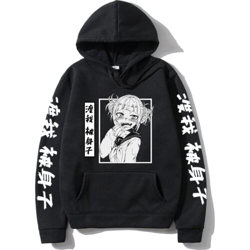 Autumn Winter Boku No Hero Academia Hoodie Men Casual Hoodies Hip Hop Streetwear Anime Clothes