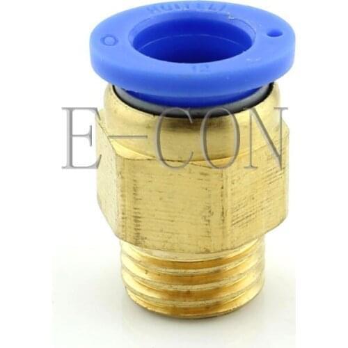 5 Pcs Air Pneumatic Quick Release Connector M16*2.0 Threaded metric 12mm Tube