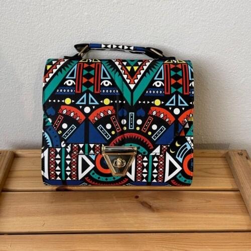 Tonar Randa Mixed Ethnic Leather Locked Messenger Bag New Season Casual Office Party Use Stylish Style