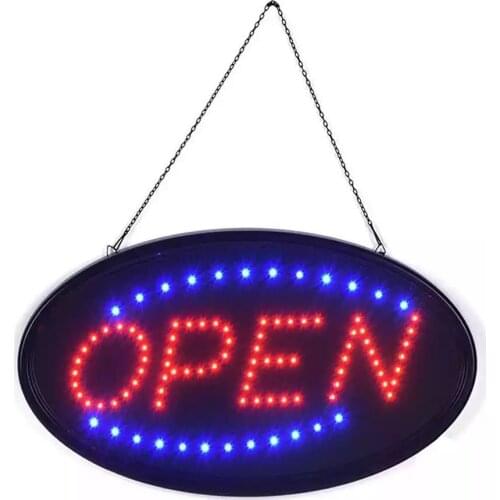 LED store Open sign Logo Advertising Light Board Shopping Mall Bright Animated Motion Neon Business Store Billboard US EU Plug